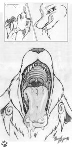 Rating: Explicit Score: 0 Tags: anthro canine comic female fur game micro nude playstation ps2 rena_ayama_(artist) rule34 size_difference sony tail teath tongue vore wolf User: bunchy7s