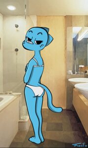 Rating: Questionable Score: 0 Tags: 2011 anthro barefoot bathroom blue_body bra butt cartoon_network clothing detailed_background domestic_cat e621 feet felid feline felis female fr0st inside looking_at_viewer looking_back mammal mature_anthro mature_female mixed_media nicole_watterson panties photo_background photography_(artwork) solo the_amazing_world_of_gumball underwear User: bunchy7s Rating: Questionable Score: 0 Tags: 2011 anthro barefoot bathroom blue_body bra butt cartoon_network clothing detailed_background domestic_cat e621 feet felid feline felis female fr0st inside looking_at_viewer looking_back mammal mature_anthro mature_female mixed_media nicole_watterson panties photo_background photography_(artwork) solo the_amazing_world_of_gumball underwear User: bunchy7s