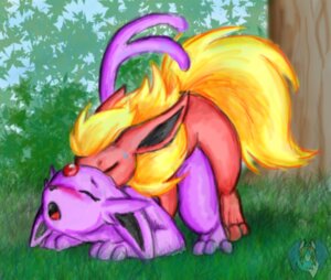 Rating: Explicit Score: 0 Tags: all_fours ambiguous_gender blush bodily_fluids detailed_background doggystyle duo e621 eeveelution espeon eyes_closed feet feral feral_on_feral flareon forest forked_tail from_behind_position fur generation_1_pokemon generation_2_pokemon low_res male mammal nature nintendo open_mouth outside paws penetration plant pokemon pokemon_(species) purple_body purple_fur red_body sex sweat tail tierafoxglove toes tree unusual_anatomy unusual_tail wood User: bunchy7s