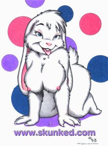 Rating: Questionable Score: 0 Tags: 2005 all_fours anthro big_breasts bodily_fluids breasts desiree_lee drooling e621 female ivory_(btt) lagomorph leporid mammal natural_breasts nipples nude rabbit saliva solo text User: bunchy7s