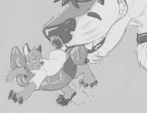 Rating: Questionable Score: 0 Tags: 2010 anthro beherit biped bodily_fluids clothed clothing collar drooling duo e621 greyscale larger_male macro male male/male male_pred male_prey monochrome oral_vore paws saliva scared sharp_teeth size_difference smaller_male teeth tongue vore User: bunchy7s