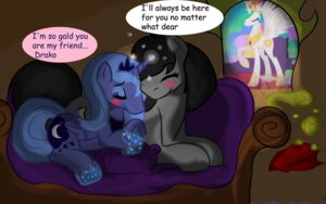 Rating: Safe Score: 0 Tags: 2011 blush cutie_mark detailed_background e621 english_text equid equine feathered_wings feathers female feral friendship_is_magic group hasbro horn inside male mammal my_little_pony mythological_creature mythological_equine mythology pegasus princess princess_celestia_(mlp) princess_luna_(mlp) quadruped romantic romantic_couple royalty sibling_(lore) sister_(lore) sisters_(lore) tail text toony unicorn winged_unicorn wings xskullstomperx User: bunchy7s