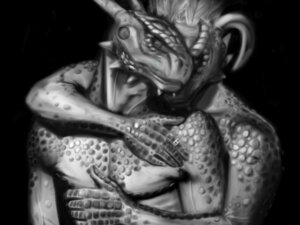 Rating: Safe Score: 0 Tags: 4:3 5_fingers anthro argonian bethesda_game_studios clothed clothing cuddling duo e621 eyes_closed feathers fingers greyscale horn hug male male/male microsoft monochrome muscular pecs ring romantic romantic_couple scales scalie skyrim the_elder_scrolls topless ween User: bunchy7s