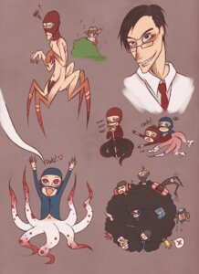 Rating: Questionable Score: 0 Tags: animal_humanoid aquatic aquatic_humanoid aquatic_taur arthropod arthropod_taur cecaelia cephalopod cephalopod_humanoid chimera clothing crab crab_taur crustacean crustacean_taur decapod e621 group hat headgear headwear hi_res human humanoid humanoid_taur katamari louisdelacroix malacostracan male mammal medic_(team_fortress_2) merfolk mollusk mollusk_humanoid nightmare_fuel sanvich slouch_hat sniper sniper_(team_fortress_2) split_form spy_(team_fortress_2) spycrab taur team_fortress_2 tentaspy unholy_abomination valve valve_corporation what where_is_your_god_now why User: bunchy7s