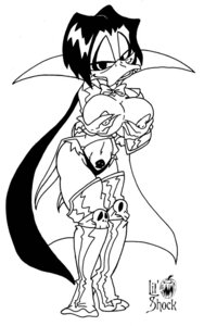 Rating: Explicit Score: 0 Tags: anthro black_and_white black_hair breasts count_duckula female female_only front_view hair lil'_shock line_art looking_at_viewer monochrome nipples open_eyes rule34 rule_63 short_hair solo standing white_background User: bunchy7s