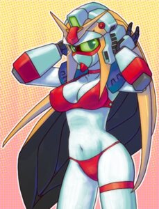 Rating: Questionable Score: 0 Tags: 1girls artist_request belly belly_button bikini bikini_bottom bikini_top blonde_hair breasts cleavage curvaceous female female_only g_gundam garters green_eyes green_sclera gundam hips humanoid large_breasts long_hair looking_at_viewer mecha mecha_focus mecha_girl mobile_suit mouthless navel no_mouth nobel_gundam red_bikini red_bikini_bottom red_bikini_top robot robot_girl rule34 simple_background solo standing swimsuit thick thick_thighs thighs white_skin wide_hips User: bunchy7s