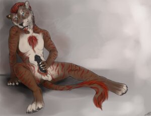 Rating: Explicit Score: 0 Tags: anthro balls biped black_penis e621 erection felid genitals hair hybrid krimzen_redwing liger lion looking_at_viewer male mammal markings masturbation nude pantherine penile penile_masturbation penile_spines penis pinup pose simple_background solo spread_legs spreading stripes taka_tiger tiger User: bunchy7s