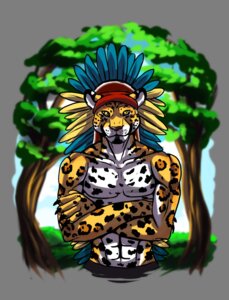 Rating: Safe Score: 0 Tags: 5_fingers abs alpha_channel anthro black_body black_fur cel_shading cert claws clothed clothing collarbone day e621 feathers felid fingers front_view fur furgonomics half-length_portrait headdress jaguar looking_at_viewer male mammal muscular muscular_anthro muscular_male orange_body orange_eyes orange_fur outside pantherine pecs plant portrait shaded silvergrin sky solo spots topless tree white_body white_fur User: bunchy7s Rating: Safe Score: 0 Tags: 5_fingers abs alpha_channel anthro black_body black_fur cel_shading cert claws clothed clothing collarbone day e621 feathers felid fingers front_view fur furgonomics half-length_portrait headdress jaguar looking_at_viewer male mammal muscular muscular_anthro muscular_male orange_body orange_eyes orange_fur outside pantherine pecs plant portrait shaded silvergrin sky solo spots topless tree white_body white_fur User: bunchy7s