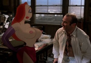 Rating: Questionable Score: 0 Tags: 1boy 1girls adamantp animated bouncing_breasts breast_slip breasts breasts_out breasts_outside cheating curvaceous disney eddie_valiant female jessica_rabbit long_hair male nipples red_hair rule34 screencap wardrobe_malfunction who_framed_roger_rabbit User: bunchy7s