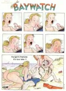 Rating: Explicit Score: 0 Tags: 1boy 2girls actress artist_request baywatch_(franchise) baywatch_(tv_series) beach blowjob blowjob_face casey_jean_'c.j.'_parker caucasian caucasian_female celebrity comic dialogue english_text fellatio female in_character lifeguard male multiple_females multiple_girls oral oral_sex outdoors outside pamela_anderson rule34 swimsuit text User: bunchy7s Rating: Explicit Score: 0 Tags: 1boy 2girls actress artist_request baywatch_(franchise) baywatch_(tv_series) beach blowjob blowjob_face casey_jean_'c.j.'_parker caucasian caucasian_female celebrity comic dialogue english_text fellatio female in_character lifeguard male multiple_females multiple_girls oral oral_sex outdoors outside pamela_anderson rule34 swimsuit text User: bunchy7s