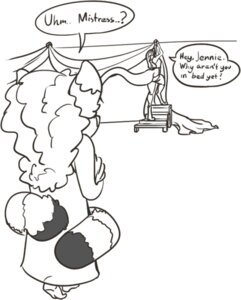 Rating: Safe Score: 0 Tags: ailurid anthro black_and_white clothed clothing comic dialogue digital_media_(artwork) draako dragon duo e621 english_text female feretta jennifer_evelynn low_res mammal mis'alia monochrome mythological_creature mythological_scalie mythology red_panda scalie silver_dragon simple_background tail text tumblr white_background young young_anthro User: bunchy7s