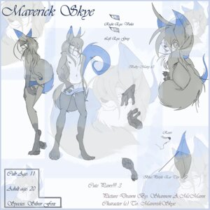 Rating: Safe Score: 0 Tags: 1:1 anthro biped canid canine clothed clothing distracting_watermark e621 english_text fox hair heterochromia hi_res long_hair looking_at_viewer male mammal maverick_skye model_sheet shannon_mcmann side_view solo standing tail text topless watermark User: bunchy7s