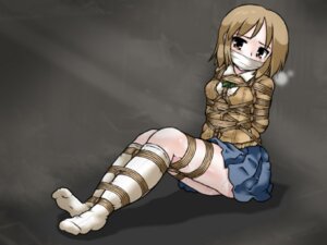 Rating: Explicit Score: 0 Tags: arms_behind_back bondage female footwear gag gagged lili_(artist) lilish over_the_mouth_gag rule34 school_uniform schoolgirl socks User: bunchy7s