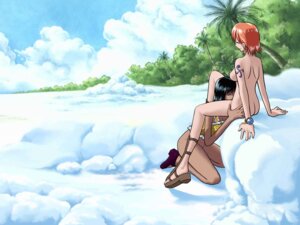 Rating: Explicit Score: 0 Tags: 2girls arm_support armband artist_request ass ass_crack black-haired_female black_hair blue_tattoo bottomless breasts butt_crack cleavage closed_eyes cloud clouds cunnilingus duo erect_nipples female female_only happy_sex human licking log_pose multiple_females multiple_girls naked_footwear naked_sandals nami_(one_piece) nico_robin nipples nude one_piece open_toe_shoes oral orange-haired_female orange_hair pre-timeskip rule34 sandals shoes smile tank_top tattoo tattoo_on_arm tattooed_arm yuri User: bunchy7s