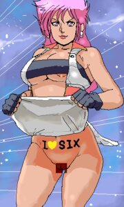 Rating: Explicit Score: 0 Tags: breasts censored dark-skinned_female dark_skin female gundam gundam_zz illia_pazom mokuzou_zabuton pink_hair rule34 short_hair tagme villainess zeon User: bunchy7s