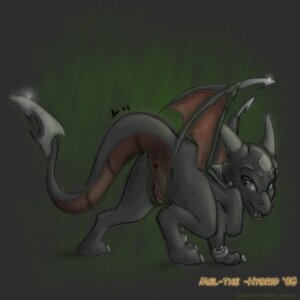 Rating: Explicit Score: 0 Tags: anus black blue_eyes claws cynder dragon dread_arkive female feral horns looking_at_viewer looking_back mel_the_hybrid mythological_creature mythological_scalie mythology plump_labia pussy raised_tail rule34 scalie solo spyro_the_dragon tail wings User: bunchy7s