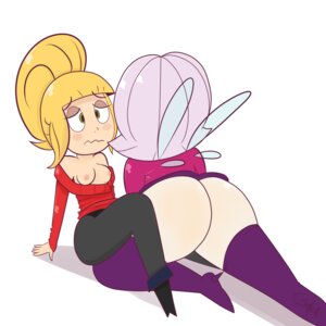 Rating: Explicit Score: 0 Tags: 2girls a_kind_of_magic areola disney eyeshadow fairy fairy_wings female female_only miss_tinker multiple_females multiple_girls nipples rule34 thegalen willow_(a_kind_of_magic) yuri User: bunchy7s