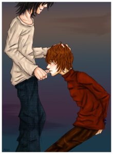Rating: Explicit Score: 0 Tags: artist_request death_note l_lawliet light_yagami male rule34 tagme yaoi User: bunchy7s Rating: Explicit Score: 0 Tags: artist_request death_note l_lawliet light_yagami male rule34 tagme yaoi User: bunchy7s