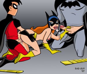 Rating: Explicit Score: 0 Tags: 2007 alpha_male bad_guy balls balls_under_clothes barbara_gordon batcest batgirl batgirl_(the_new_batman_adventures) batman batman:_the_animated_series batman_(bruce_wayne) batman_(series) belt bruce_wayne clothed_male_nude_female clothed_sex cum_on_tongue dc_comics dcau doggy_style female floor floor_sex gloved_handjob gloves group_sex hand_on_penis handjob handjob_with_gloves holding_ass holding_penis kneeling light-skinned_female light-skinned_male light_skin looking_back male nipples partially_clothed partially_clothed_female pussy red_hair red_lipstick robin_(dc) robin_(the_new_batman_adventures) rule34 spitroast the_new_batman_adventures threesome tim_drake_(dcau) tongue tongue_out touching_penis vaginal_penetration vaginal_sex yellow_gloves User: bunchy7s