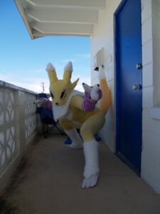 Rating: Safe Score: 0 Tags: 3:4 anthro bandai_namco black_sclera canid canine clothing costume digimon digimon_(species) e621 feet female franchii-manchii fur fursuit grandfathered_content mammal paws photography_(artwork) real renamon solo toes white_body white_fur yellow_body yellow_fur User: bunchy7s