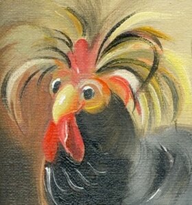 Rating: Safe Score: 0 Tags: avian avian_caruncle beak bird chicken comb_(anatomy) dewlap_(anatomy) e621 feathered_crest feathers feral galliform head_crest looking_at_viewer low_res male painting_(artwork) phasianid polish_chicken solo source_request traditional_media_(artwork) unknown_artist wattle white-crested_black_polish_chicken User: bunchy7s Rating: Safe Score: 0 Tags: avian avian_caruncle beak bird chicken comb_(anatomy) dewlap_(anatomy) e621 feathered_crest feathers feral galliform head_crest looking_at_viewer low_res male painting_(artwork) phasianid polish_chicken solo source_request traditional_media_(artwork) unknown_artist wattle white-crested_black_polish_chicken User: bunchy7s