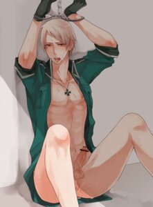 Rating: Explicit Score: 0 Tags: artist_request axis_powers_hetalia censored cum erection gilbert_weillschmidt gloves handcuffs iron_cross male male_only military_uniform navel penis prussia_(hetalia) red_eyes rule34 silver_hair solo uniform User: bunchy7s Rating: Explicit Score: 0 Tags: artist_request axis_powers_hetalia censored cum erection gilbert_weillschmidt gloves handcuffs iron_cross male male_only military_uniform navel penis prussia_(hetalia) red_eyes rule34 silver_hair solo uniform User: bunchy7s