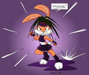 Rating: Safe Score: 0 Tags: 2007 andy_(andybunny) andybunny anthro black_hair bottomwear clothing crop_top dialogue e621 english_text envy_(fullmetal_alchemist) femboy fingerless_gloves fullmetal_alchemist fur gloves hair handwear homunculus lagomorph leg_tattoo leporid male mammal orange_body orange_fur pink_nose purple_background purple_clothing purple_eyes rabbit shirt signature simple_background skirt solo speech_bubble tattoo text toony topwear User: bunchy7s