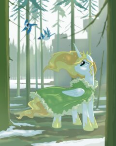 Rating: Safe Score: 0 Tags: 4:5 absurd_res alternate_species avian bird blonde_hair bonnie_zacherle clothing crown detailed_background e621 equid equine feathered_wings feathers female feral fur goatanimedatingsim group hair hasbro headgear hi_res horn mammal multicolored_hair my_little_pony mythological_creature mythological_equine mythology nature outside plant ponification quadruped sky snow solo sparkles tail teal_eyes tree two_tone_hair white_body white_fur winged_unicorn wings User: bunchy7s