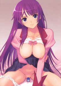 Rating: Explicit Score: 0 Tags: 1girls bakemonogatari blue_eyes bra breasts convenient_censoring crotch_rub female female_only highres lingerie long_hair masturbation monogatari_(series) nipples open_clothes open_shirt panties panties_around_leg panties_around_one_leg purple_hair raised_bra rule34 senjougahara_hitagi shirt skirt skirt_lift solo stapler taka_tony underwear white_panties User: bunchy7s