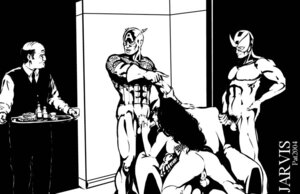Rating: Explicit Score: 0 Tags: 1girls 3boys ambiguous_penetration avengers black_and_white clint_barton edwin_jarvis female foursome gangbang group group_sex hawkeye human iron_man jarvis left_out male marvel marvel_classic_era marvel_comics masturbating_while_watching masturbation mutant_(marvel) oral oral_sex ordering pat penis pointing riding_cock riding_penis rule34 scarlet_witch servant sharing sharing_partner straight straight_hair superhero superhero_costume wanda_maximoff x-men User: bunchy7s