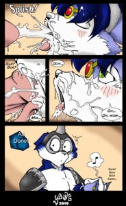 Rating: Explicit Score: 0 Tags: anthro blue_body blue_fur blue_hair bodily_fluids bukkake canid canine comic cum cum_in_mouth cum_inside dialogue duo e621 english_text erection fellatio female female_penetrated fox fur genital_fluids genitals hair hi_res krystal_(star_fox) male male/female male_penetrating male_penetrating_female mammal nintendo oral oral_penetration penetration penile penis sex star_fox text white_body white_fur yawg User: bunchy7s