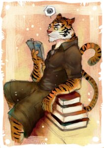 Rating: Safe Score: 0 Tags: anthro black_body black_fur book clothing dialogue e621 eyewear felid fur glasses holding_book holding_object male mammal orange_body orange_fur pantherine pictographics pockyrumz reading solo stack stripes tail text tiger white_body white_fur User: bunchy7s Rating: Safe Score: 0 Tags: anthro black_body black_fur book clothing dialogue e621 eyewear felid fur glasses holding_book holding_object male mammal orange_body orange_fur pantherine pictographics pockyrumz reading solo stack stripes tail text tiger white_body white_fur User: bunchy7s