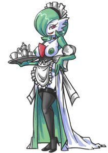 Rating: Explicit Score: 0 Tags: 1girls bedroom_eyes bittenhard black_heels black_high_heels black_stockings black_thighhighs breasts collar colored_areola colored_nipples come_hither earrings female female_gardevoir female_only gardevoir garter_straps green_areola green_hair green_nipples half-closed_eyes heels high_heels lips lipstick looking_at_viewer maid maid_apron maid_headdress nintendo nipples pokemon pokemon_(species) pokemon_only pokemon_rse red_eyes red_lipstick rule34 serving_tray solo stockings tea_cup tea_pot thighhighs topless white_background white_skin User: bunchy7s