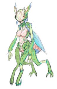 Rating: Questionable Score: 0 Tags: absurd_res alien arthropod breasts e621 female hi_res insect irontom multi_leg multi_limb non-mammal_breasts simple_background solo User: bunchy7s