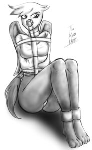 Rating: Safe Score: 0 Tags: 2013 absurd_res anthro anthrofied avian biped bound butt dakuroihoshi e621 feathered_wings feathers female friendship_is_magic gag gagged gilda_(mlp) greyscale gryphon hasbro hi_res monochrome my_little_pony mythological_avian mythological_creature mythology restraints simple_background sitting solo straitjacket submissive submissive_female white_background wings User: bunchy7s