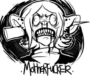 Rating: Explicit Score: 0 Tags: e621 english_text female ginahyena_(artist) gore headache_from_hell hyena mammal monochrome solo spotted_hyena text User: bunchy7s