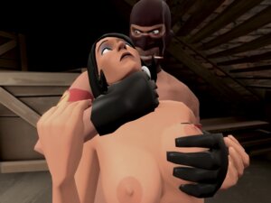 Rating: Explicit Score: 0 Tags: 1boy 1girls 3d artist_request breasts captured devious_grin dubious_consent female garry's_mod grabbing_breasts grabbing_throat hand_on_breast hand_on_throat human human_female human_male human_only male nipples rule34 scout's_mother spy_(team_fortress_2) straight team_fortress_2 User: bunchy7s