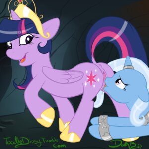 Rating: Explicit Score: 0 Tags: 1:1 2013 all_fours anus blue_body blue_fur bodily_fluids bound butt cave crown cuff_(restraint) cunnilingus cutie_mark dominant dominant_female drooling duo e621 english_text equid equine feathered_wings feathers female female/female feral friendship_is_magic fur genital_fluids genitals hair hasbro headgear horn licking lildooks looking_back looking_up lying magic_inhibitor mammal multicolored_hair my_little_pony mythological_creature mythological_equine mythology open_mouth oral princess purple_body purple_eyes purple_fur purple_hair raised_tail restraints ring royalty saliva sex shackles signature spread_legs spreading standing submissive submissive_female tail text tiara tongue tongue_out trixie_(mlp) twilight_sparkle_(mlp) two_tone_hair unicorn vaginal vaginal_fluids vulva winged_unicorn wings User: bunchy7s