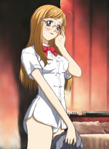 Rating: Explicit Score: 0 Tags: 1girls bleach breasts female highres inoue_orihime light_skin rule34 school_uniform User: bunchy7s