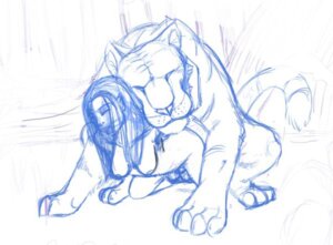 Rating: Explicit Score: 0 Tags: all_fours asiam bestiality blue_and_white breasts doggystyle duo e621 felid female female_on_feral feral from_behind_position human human_on_feral hybrid interspecies liger lion male male/female male_on_human mammal monochrome pantherine sex sketch tail User: bunchy7s