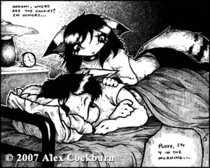 Rating: Safe Score: 0 Tags: 2007 anthro bed black_and_white canid canine canis clock collar detailed_background dialogue domestic_cat duo e621 english_text eyes_closed felid feline felis female furniture hair hand_on_shoulder humor hungry lamp male mammal monochrome o-kemono o-kemono_(character) on_bed pillow pussycat_(o-kemono) slice_of_life speech_bubble tail text toony wolf User: bunchy7s Rating: Safe Score: 0 Tags: 2007 anthro bed black_and_white canid canine canis clock collar detailed_background dialogue domestic_cat duo e621 english_text eyes_closed felid feline felis female furniture hair hand_on_shoulder humor hungry lamp male mammal monochrome o-kemono o-kemono_(character) on_bed pillow pussycat_(o-kemono) slice_of_life speech_bubble tail text toony wolf User: bunchy7s