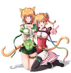 Rating: Safe Score: 0 Tags: :d animal_humanoid bandage belt blush braided_hair cat_humanoid choker clothing duo e621 echizen facial_markings felid felid_humanoid feline feline_humanoid female fire_emblem fire_emblem_path_of_radiance fire_emblem_radiant_dawn gesture hair hand_gesture hand_on_shoulder head_markings humanoid jewelry kneeling laguz legwear lethe_(fire_emblem) lyre_(fire_emblem) mammal mammal_humanoid markings necklace nintendo open_mouth orange_hair pillow purple_eyes short_hair sibling_(lore) side_slit single_braid sister_(lore) sisters_(lore) sitting smile tail tattoo thigh_highs thigh_strap v_sign User: bunchy7s