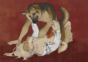 Rating: Explicit Score: 0 Tags: 2011 anthro anthro_on_anthro bodily_fluids bottomless canid canine canis clothed clothing cum domestic_dog duo e621 erection genital_fluids genitals knot lying male male/male mammal nude on_back penis sex tail winterbalg wolf User: bunchy7s