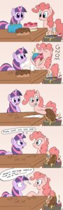 Rating: Safe Score: 0 Tags: 2013 absurd_res banana_peel blue_eyes cake candle comic container cup cutie_mark dessert dialogue docwario e621 earth_pony eating english_text equid equine female feral food friendship_is_magic fur furniture hair hasbro hi_res horn horse humor mammal multicolored_hair my_little_pony mythological_creature mythological_equine mythology paper pinkie_pie_(mlp) pony pun purple_body purple_eyes purple_fur purple_hair simple_background table text trash_can twilight_sparkle_(mlp) two_tone_hair unicorn white_background User: bunchy7s