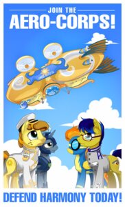 Rating: Safe Score: 0 Tags: 2013 aircraft airship armor blue_eyes blue_hair brown_eyes brown_hair clothing cutie_mark digital_media_(artwork) e621 english_text equid equine eyewear feathered_wings feathers female feral friendship_is_magic glasses goggles group hair hasbro hat headgear headwear hi_res horn male mammal multicolored_hair my_little_pony mysticalpha mythological_creature mythological_equine mythology orange_hair pegasus pilot poster poster_template quadruped royal_guard_(mlp) skinsuit tail text tight_clothing two_tone_hair unicorn uniform vehicle wings wonderbolts_(mlp) yellow_body yellow_feathers User: bunchy7s