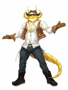 Rating: Safe Score: 0 Tags: 5_fingers anthro belt biped bottomwear clothed clothing cowboy cowboy_hat e621 fingers front_view fully_clothed gloves handwear hat headgear headwear horn looking_at_viewer male orange_eyes pants rpbbw scalie shirt simple_background solo spread_arms standing tail topwear unknown_species vest western white_background wild_west yellow_body User: bunchy7s Rating: Safe Score: 0 Tags: 5_fingers anthro belt biped bottomwear clothed clothing cowboy cowboy_hat e621 fingers front_view fully_clothed gloves handwear hat headgear headwear horn looking_at_viewer male orange_eyes pants rpbbw scalie shirt simple_background solo spread_arms standing tail topwear unknown_species vest western white_background wild_west yellow_body User: bunchy7s