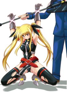 Rating: Questionable Score: 0 Tags: armpits bardiche bondage cyclone fate_testarossa female lyrical_nanoha mahou_shoujo_lyrical_nanoha mahou_shoujo_lyrical_nanoha_strikers rule34 solo thighhighs torn_clothes torn_thighhighs User: bunchy7s
