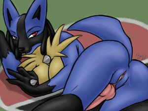 Rating: Explicit Score: 0 Tags: 2007 4:3 4_fingers anthro anthrofied anus bedroom_eyes biped blue_body blue_fur breasts butt butt_focus canid canine e621 erection fingers fur furball generation_4_pokemon genitals half-closed_eyes herm intersex looking_at_viewer lucario lying mammal narrowed_eyes nintendo nude on_side penis pokemon pokemon_(species) pokemorph presenting presenting_hindquarters presenting_penis presenting_vulva raised_tail rear_view red_eyes ruka sackless seductive shaded signature soft_shading solo tail vulva User: bunchy7s