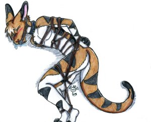 Rating: Explicit Score: 0 Tags: 2008 anthro ball_gag bdsm biped blush bodily_fluids bondage bound breathable_gag butt collar e621 ear_piercing eyes_closed full-length_portrait fur fuzzyroo gag gagged guro_monster hair hands_behind_back kangaroo looking_at_viewer lying macropod male mammal marsupial nude on_side piercing portrait saliva short_hair simple_background slave solo submissive submissive_male tail white_background User: bunchy7s