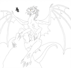 Rating: Explicit Score: 0 Tags: anthro black_and_white claws dragon duo e621 erection genitals hi_res horn knot male membrane_(anatomy) membranous_wings monochrome mythological_creature mythological_scalie mythology nude penile_spines penis scalie simple_background source_request tail tsuanuta white_background wings User: bunchy7s